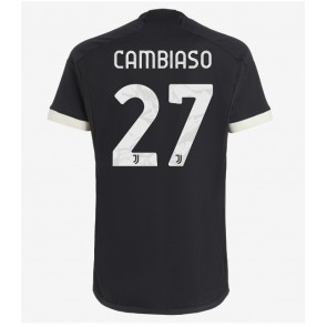 Juventus Andrea Cambiaso #27 Tredje trøje 2023-24 Kort ærmer